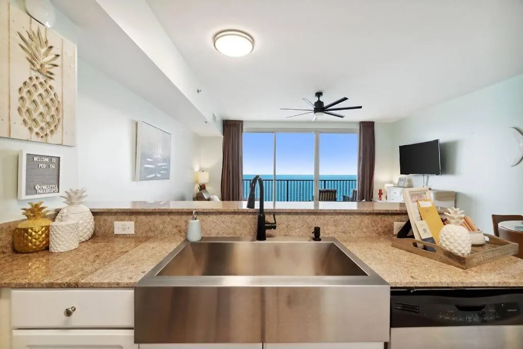 Apartment Pineapple Paradise, Beach Front, Newly Renovated, Sleeps 6 Panama City Beach